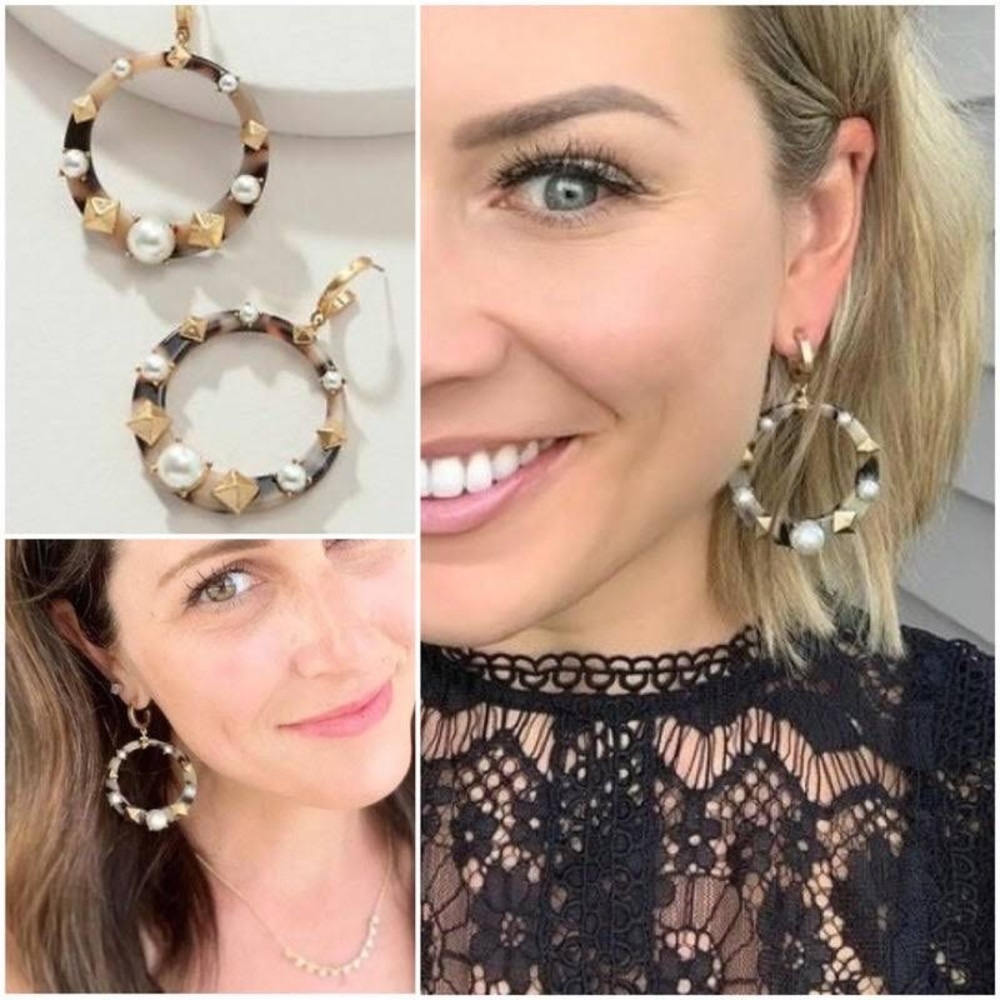 Stella & Dot Game Changer Statement Earrings